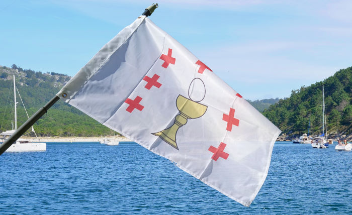 Pavillón da Galiza - Bandeira Marítima Galega