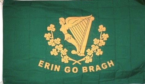 Bandeira irlandesa Erin Go Bragh
