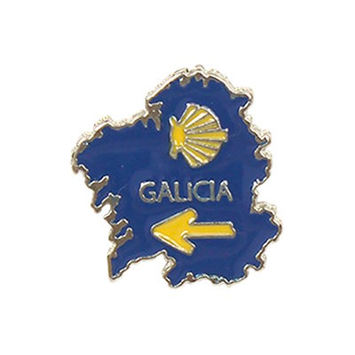 Pin Camiño a Galicia
