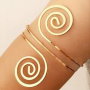 Brazalete de Espirais 'Raiña Lupa'