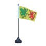 Bandeiriña de Mesa do Estandarte Real da Gallaecia 16x10cm
