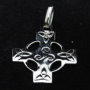 Cruz Celta Pequena con Trisquel e Triquetra