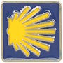 Pin Camiño de Santiago